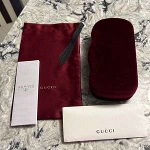 Gucci sunglasses case